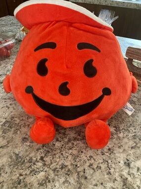 Kool-Aid Man Plush Toy - Orange Kids Stuffed Animal
